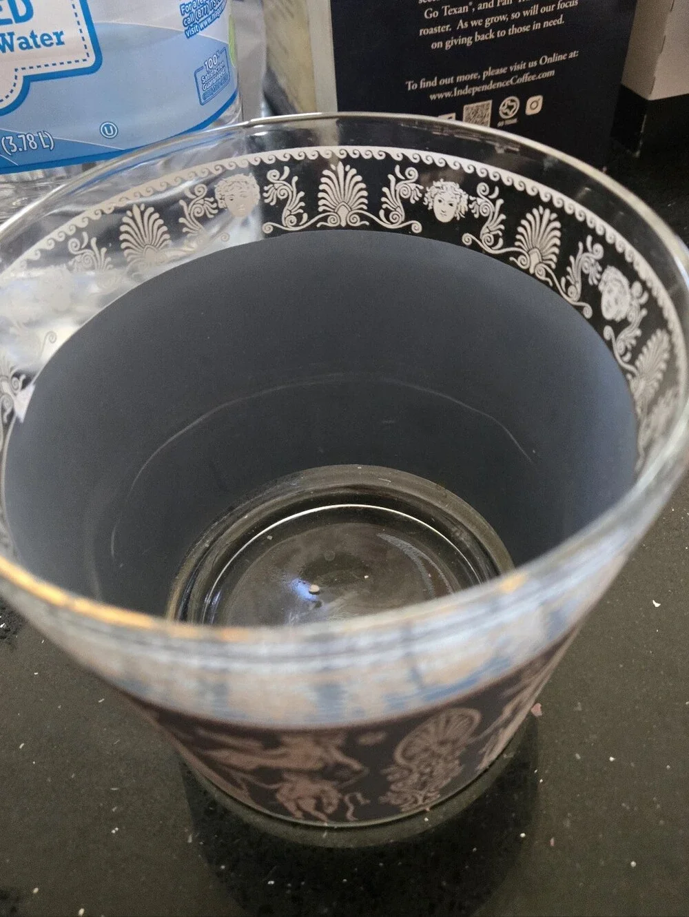 Jeanette Glass ice bucket